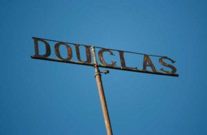 Douglas MI sign