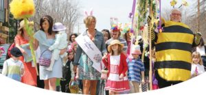 Douglas MI Easter parade